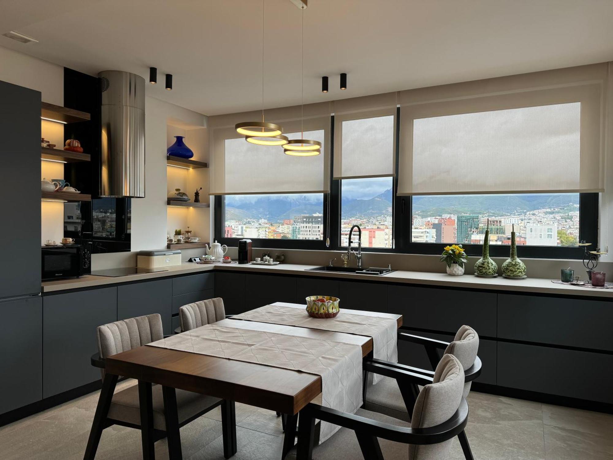 "Superattico" - Central Tirana Gorgeous Penthouse, Free Parking Esterno foto