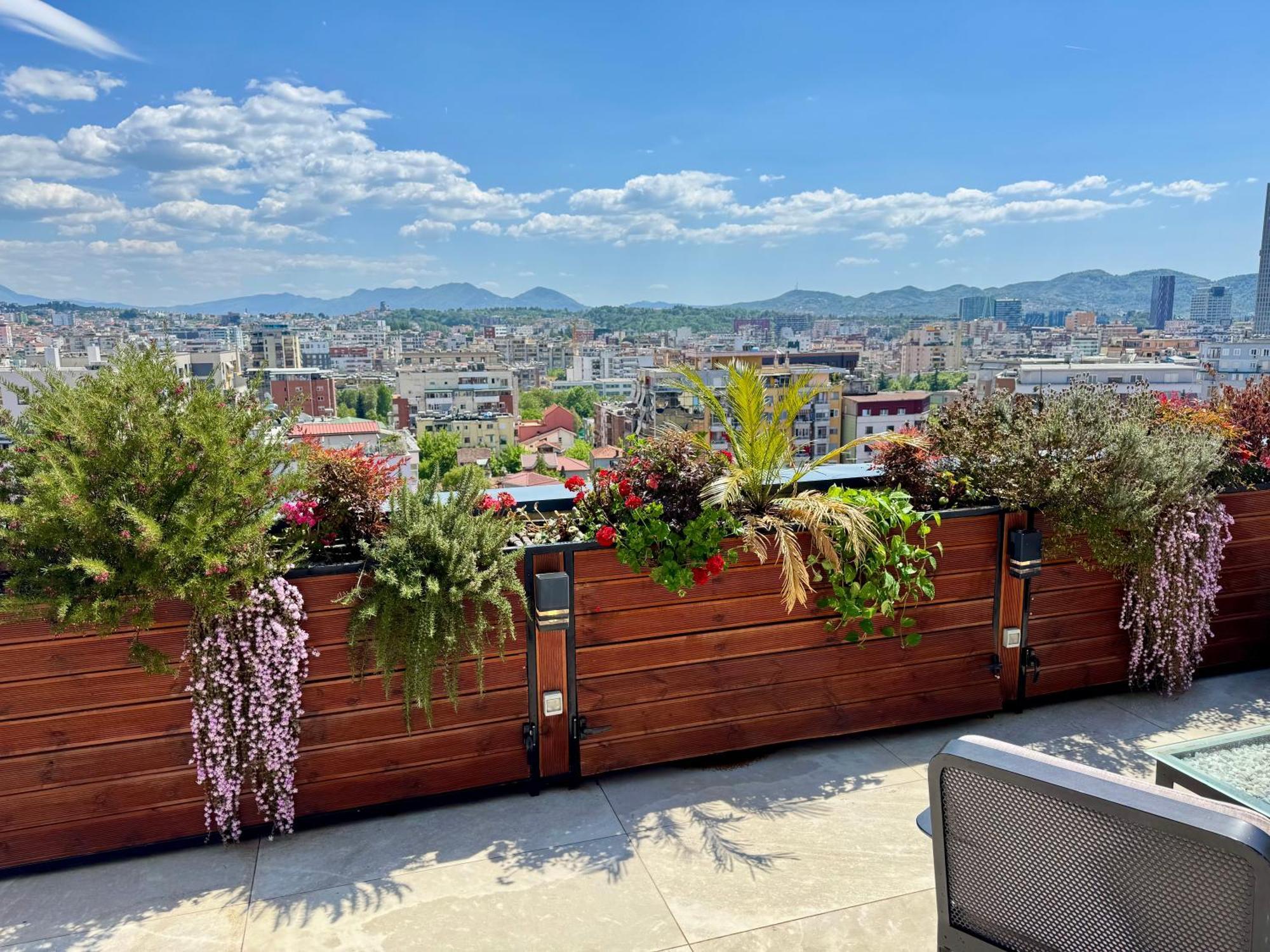 "Superattico" - Central Tirana Gorgeous Penthouse, Free Parking Esterno foto
